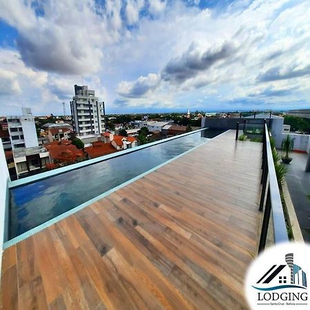 Apto Moderno Con Piscina De Borde Infinito 산타 크루즈 드 라 시에라 외부 사진