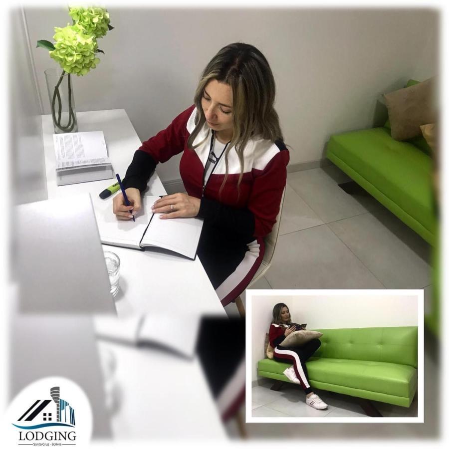 Apto Moderno Con Piscina De Borde Infinito 산타 크루즈 드 라 시에라 외부 사진