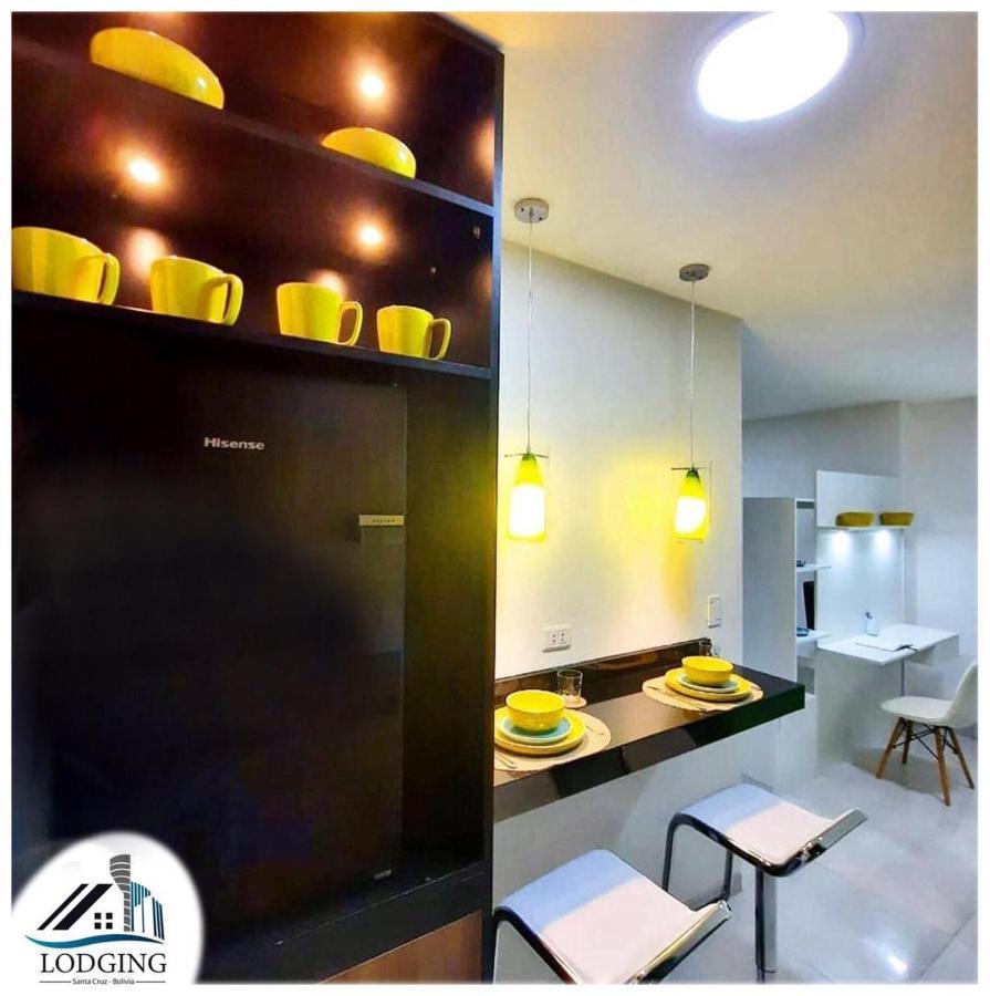 Apto Moderno Con Piscina De Borde Infinito 산타 크루즈 드 라 시에라 외부 사진